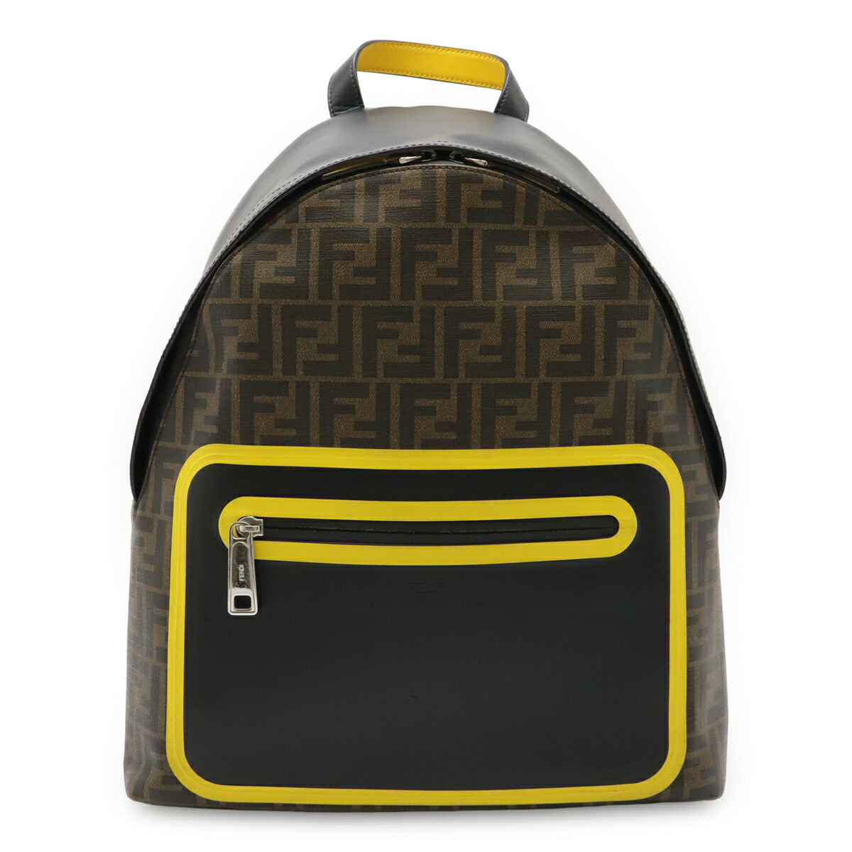 Fendi Zucca Pvc Backpack Leather