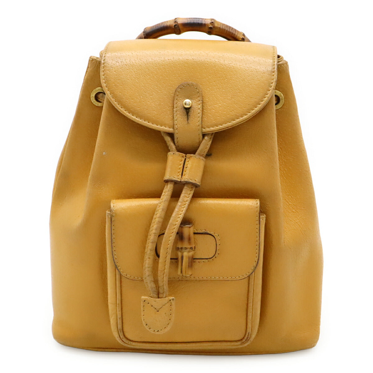 Gucci Bamboo 2Way Backpack Leather Backpack 2