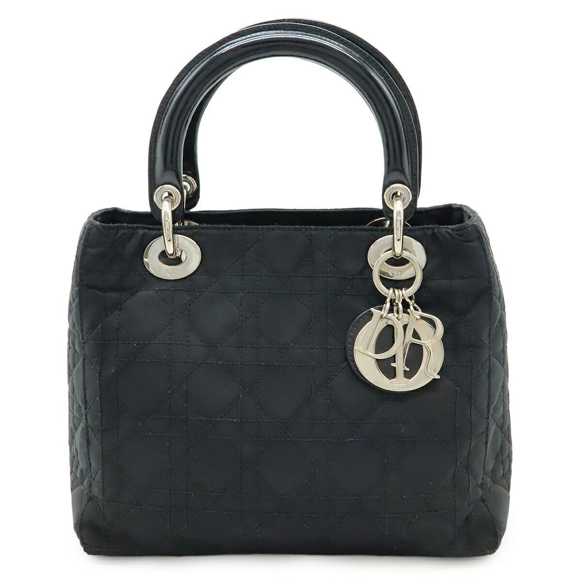 Dior Christian Lady Cannage Handbag Nylon Travel Bag