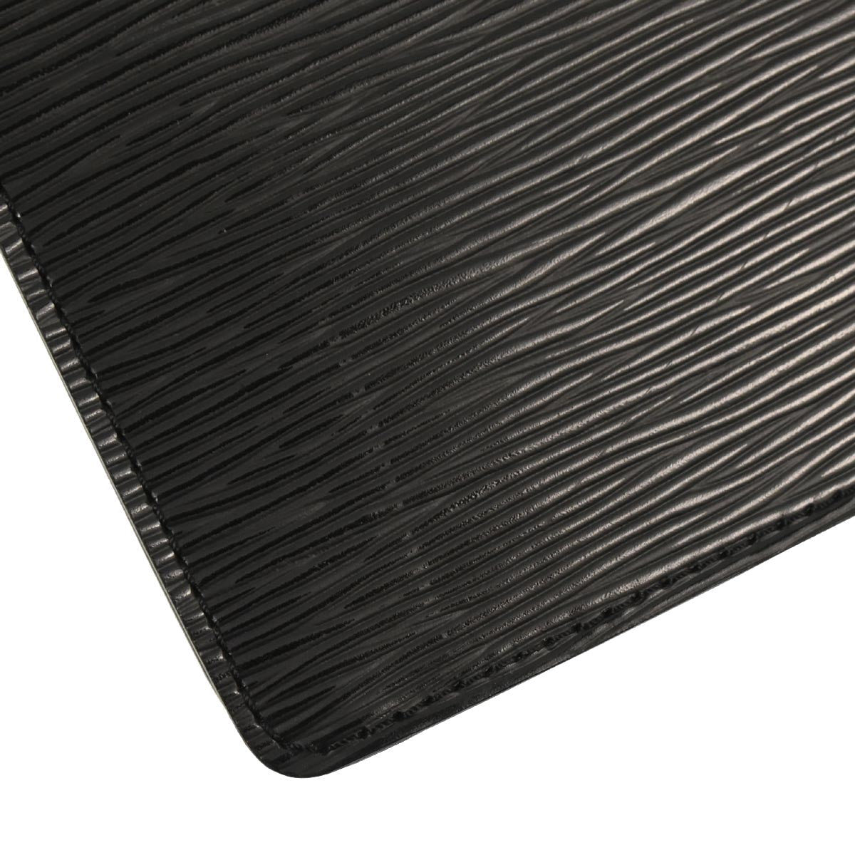 Louis Vuitton 2004 Black Epi Pochette Homme Clutch Bag M52522