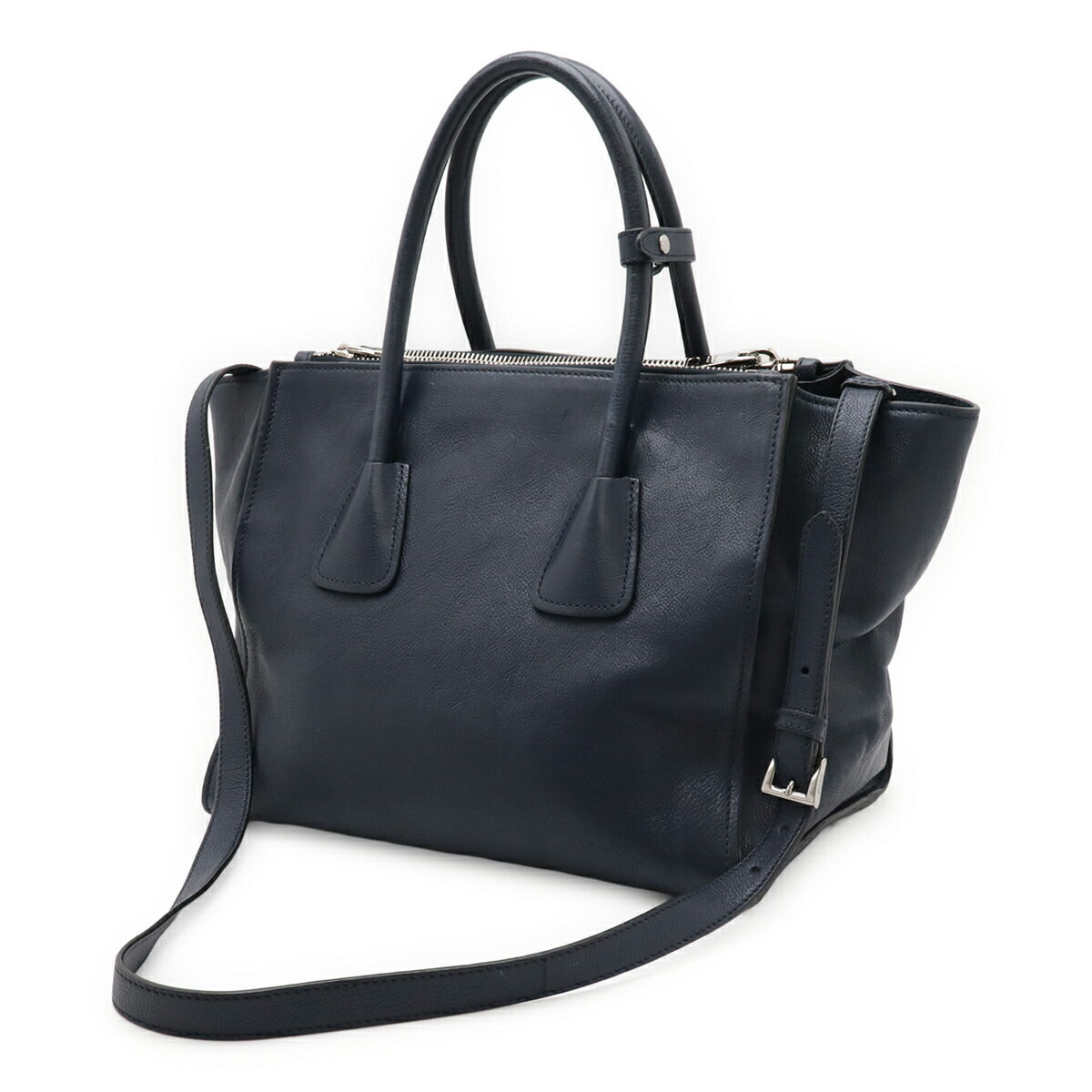 Prada 2Way Bag Leather Travel Bag 2Way Bag 2