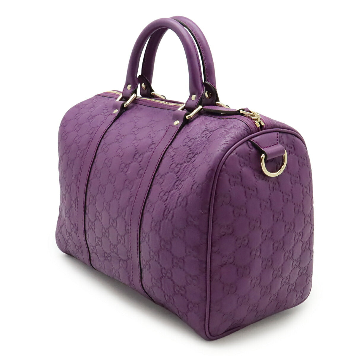 Gucci ssima Handbag Leather Travel Bag Handbag 2