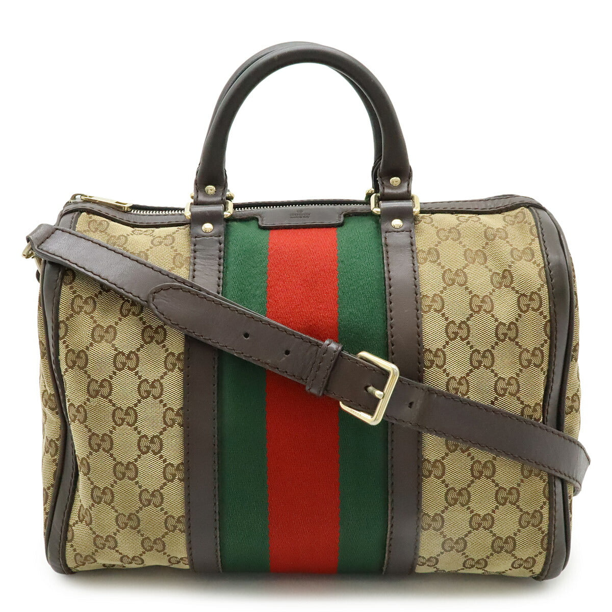Gucci 2Way Handbag Canvas Travel Bag Handbag 2