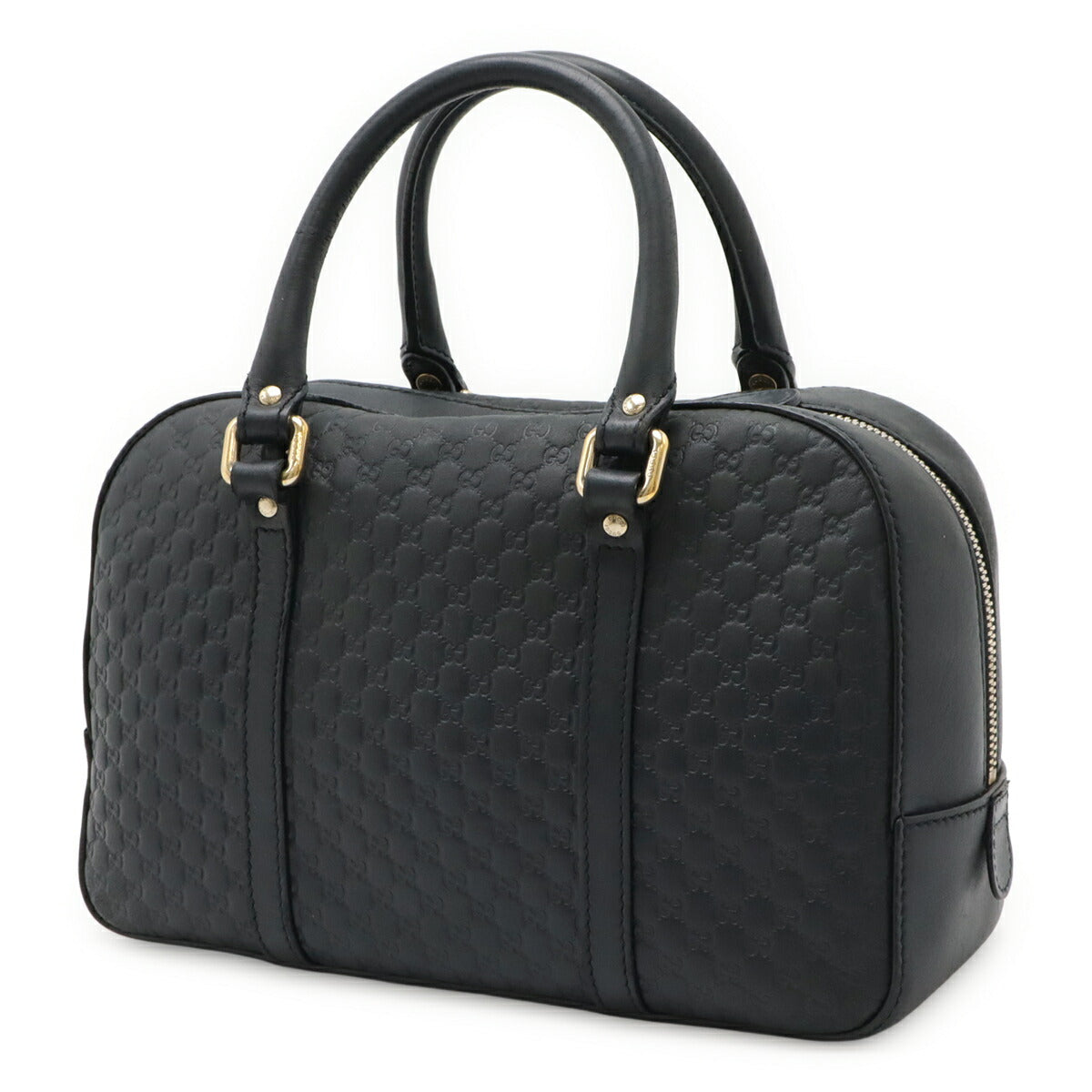 Gucci Microssima Handbag Leather Travel Bag Leather Handbag