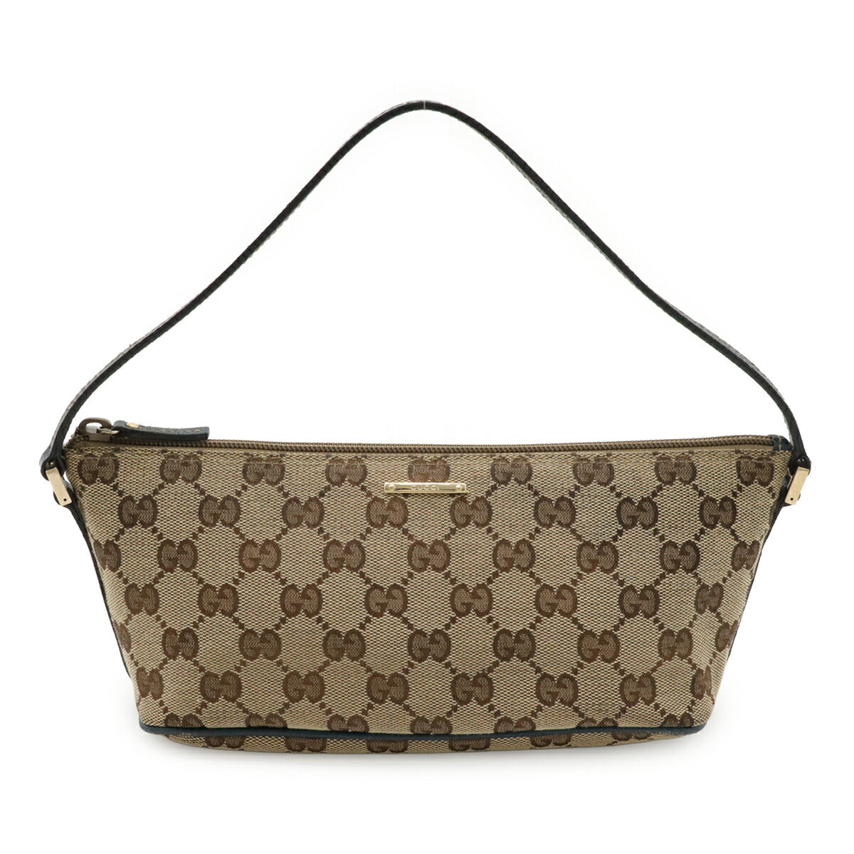 Gucci Gucci Gg Canvas Leather Handbag 3 Travel Bag