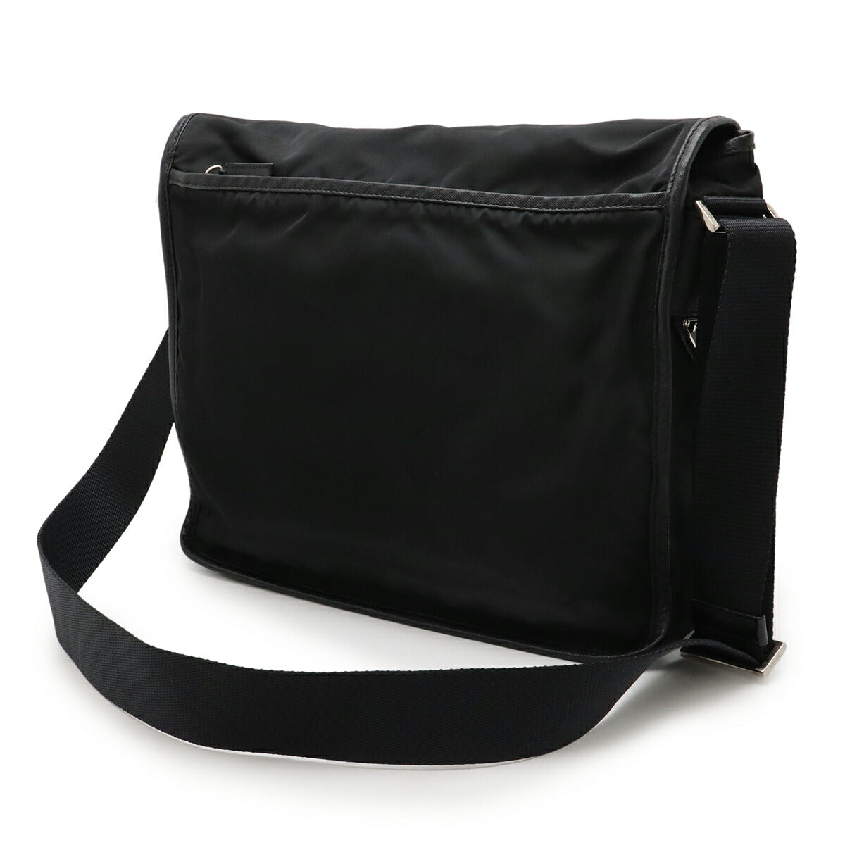 Prada Shoulder Bag Leather Nylon Shoulder Bag 2