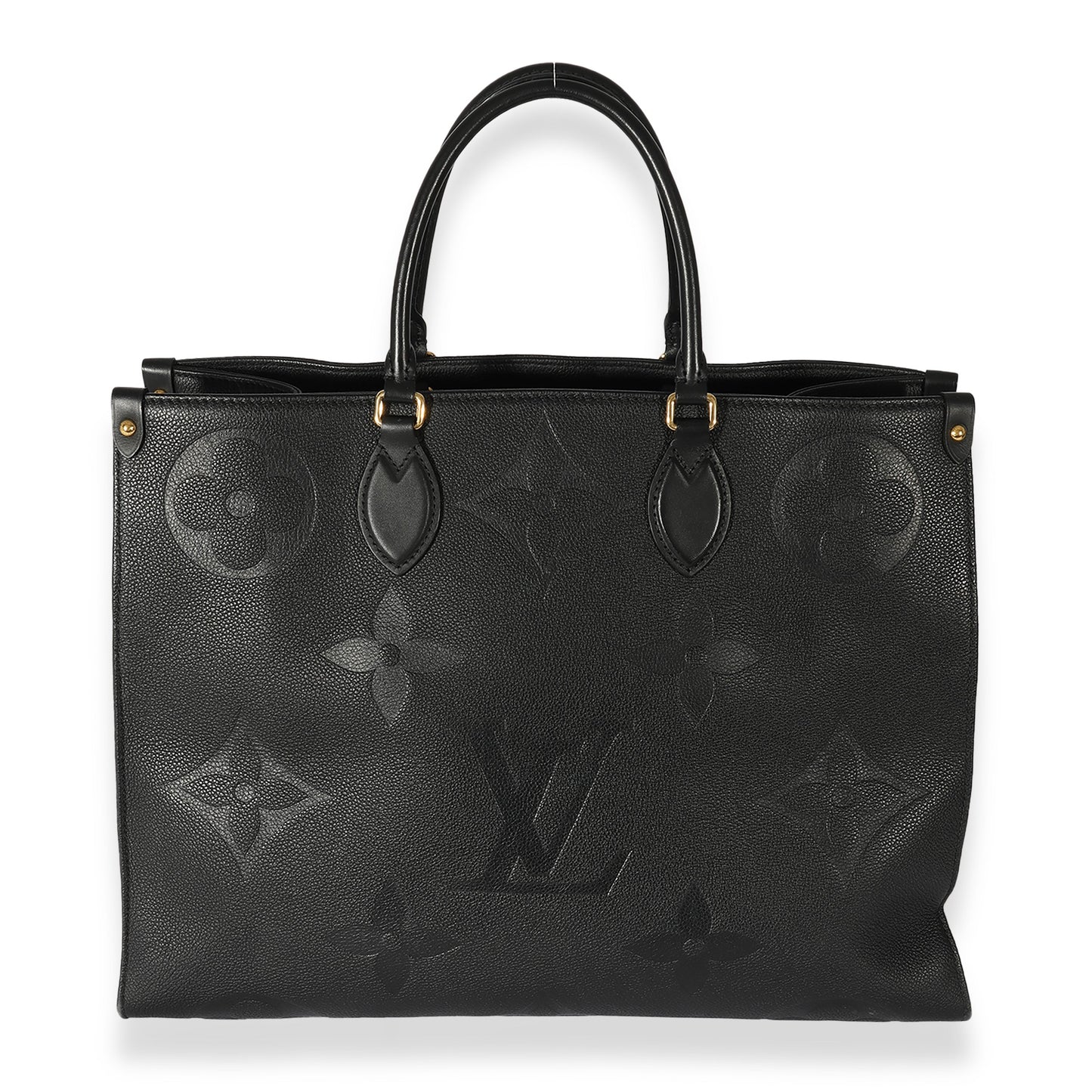 Louis Vuitton Empreinte Onthego GM Black Handbag