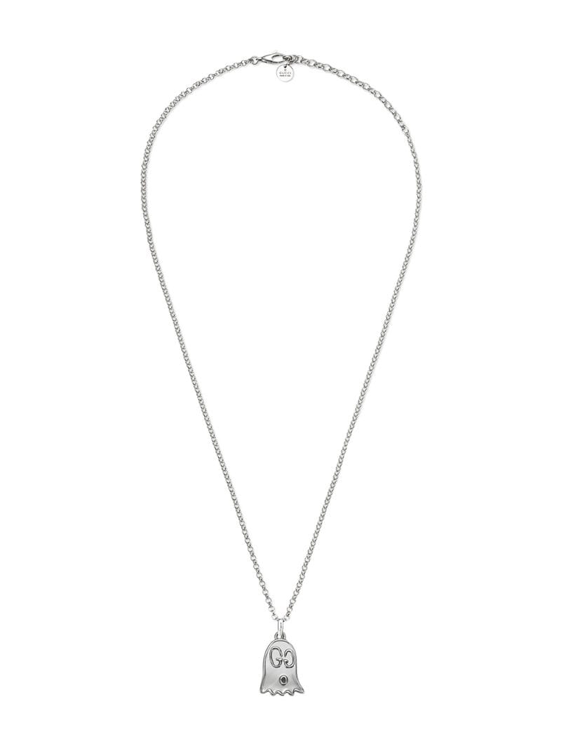 Gucci - GucciGhost necklace in silver - women - Silver - One Size - Metallic