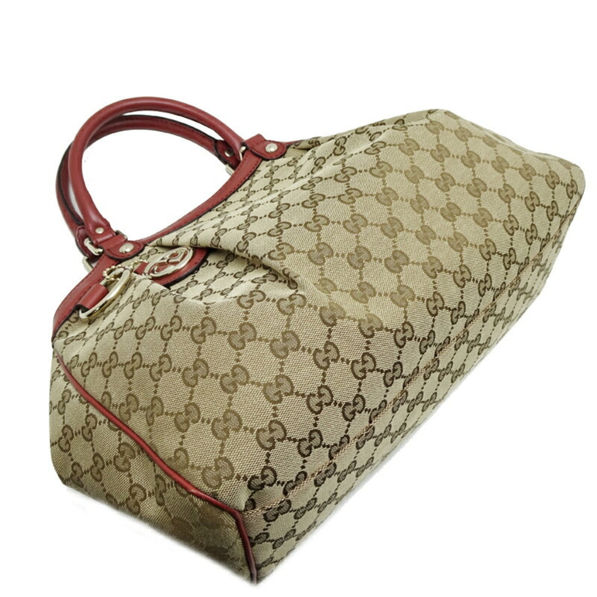 Gucci Gucci Gg Canvas 1481 Travel Bag