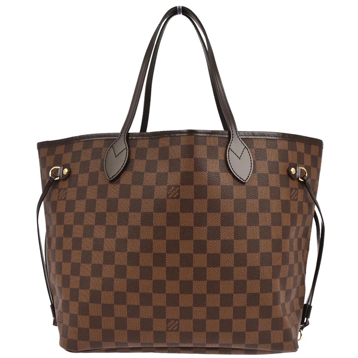 Louis Vuitton 2013 Damier Neverfull MM Shoulder Tote Bag N51105