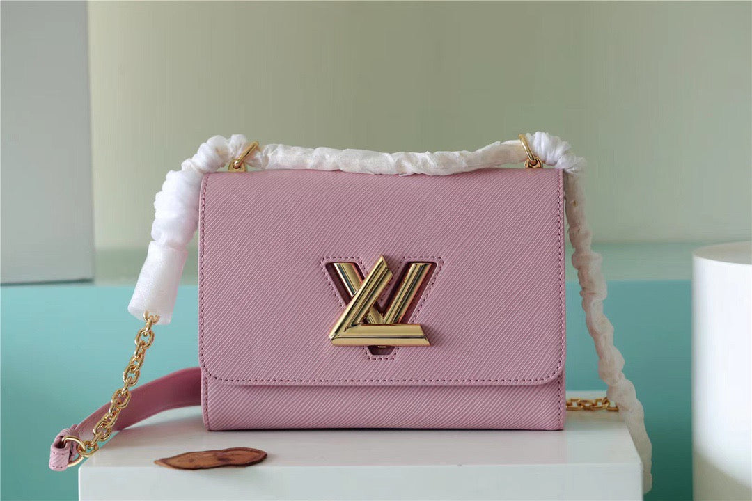 Top Quality Twist Mm Epi Guimauve Purple Crossbody Bag