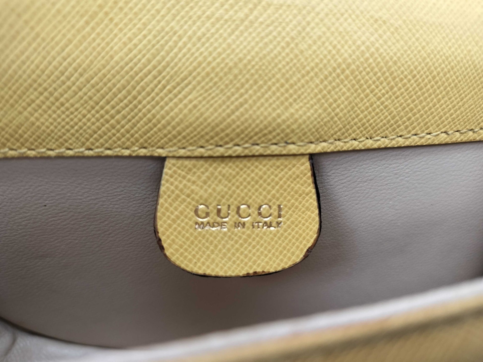 Gucci Bamboo 1947 Shoulder Bag Leather Brown Leather Clutche & Pouche Bag