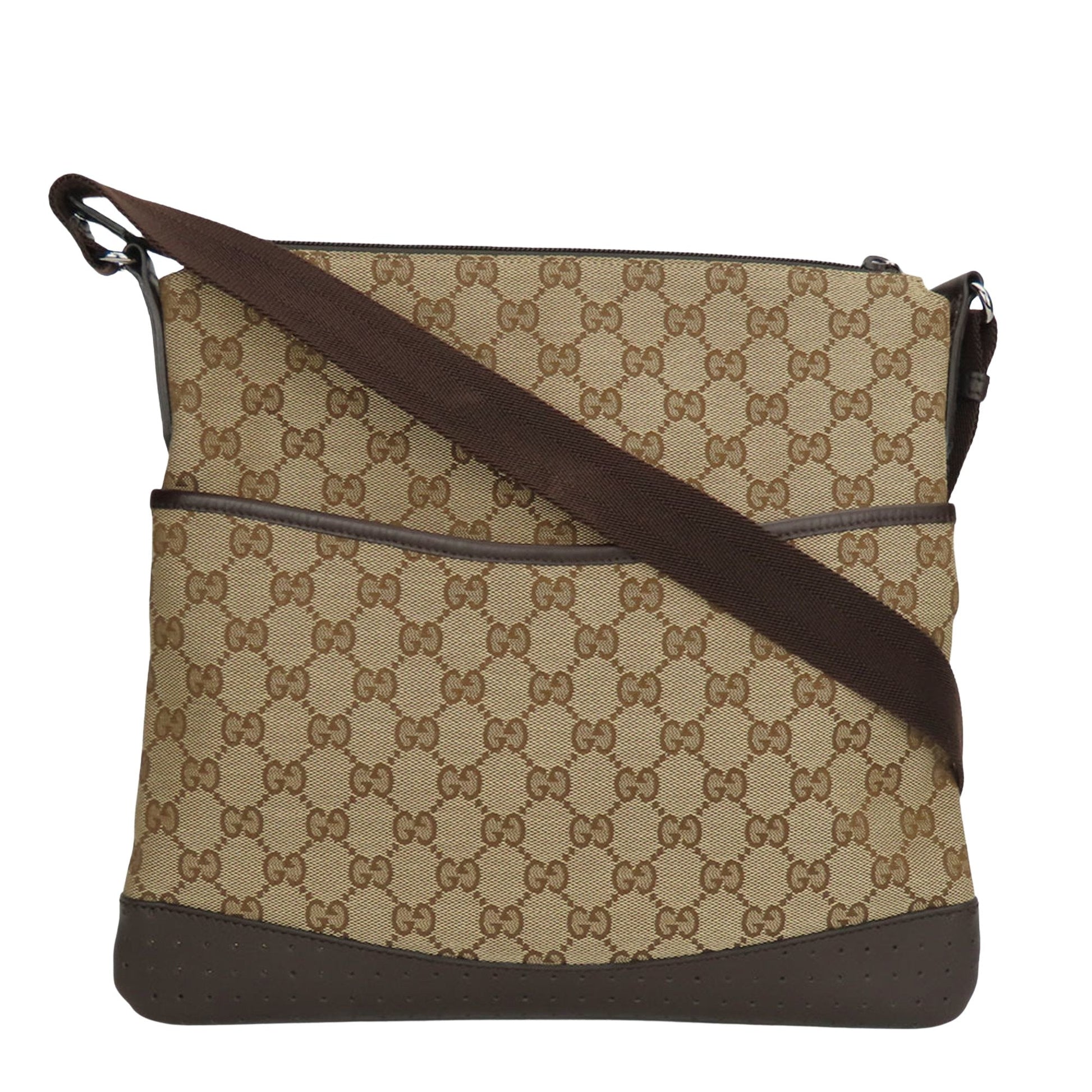 Gucci Shoulder Bag Canvas Canvas 1475