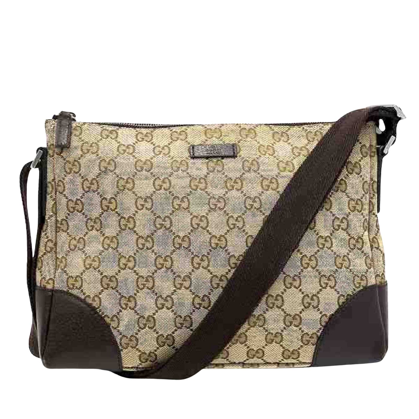 Gucci Shoulder Bag Canvas Canvas 1401
