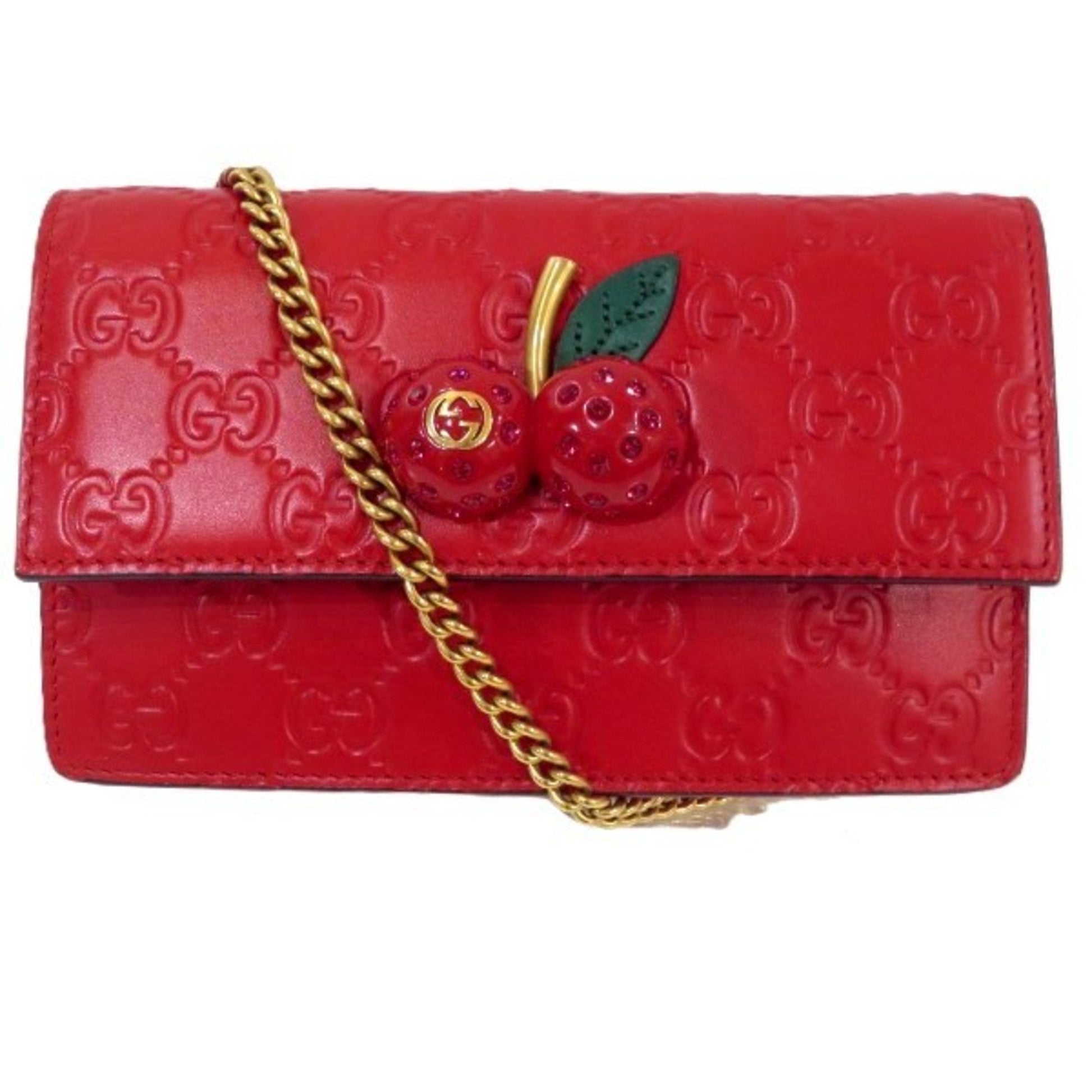 Gucci Shima Line Clutch Bag