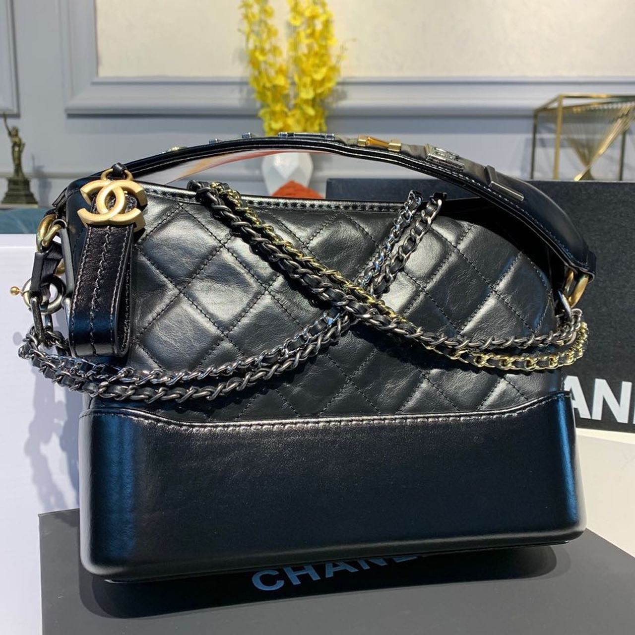 Chlgabrielle Hobo Bag For Women Black Small Shoulder Bag
