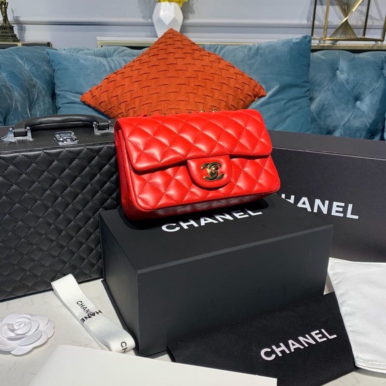 Chlmini Top Qualityap Bag For Women Bags Red Crossbody Bag
