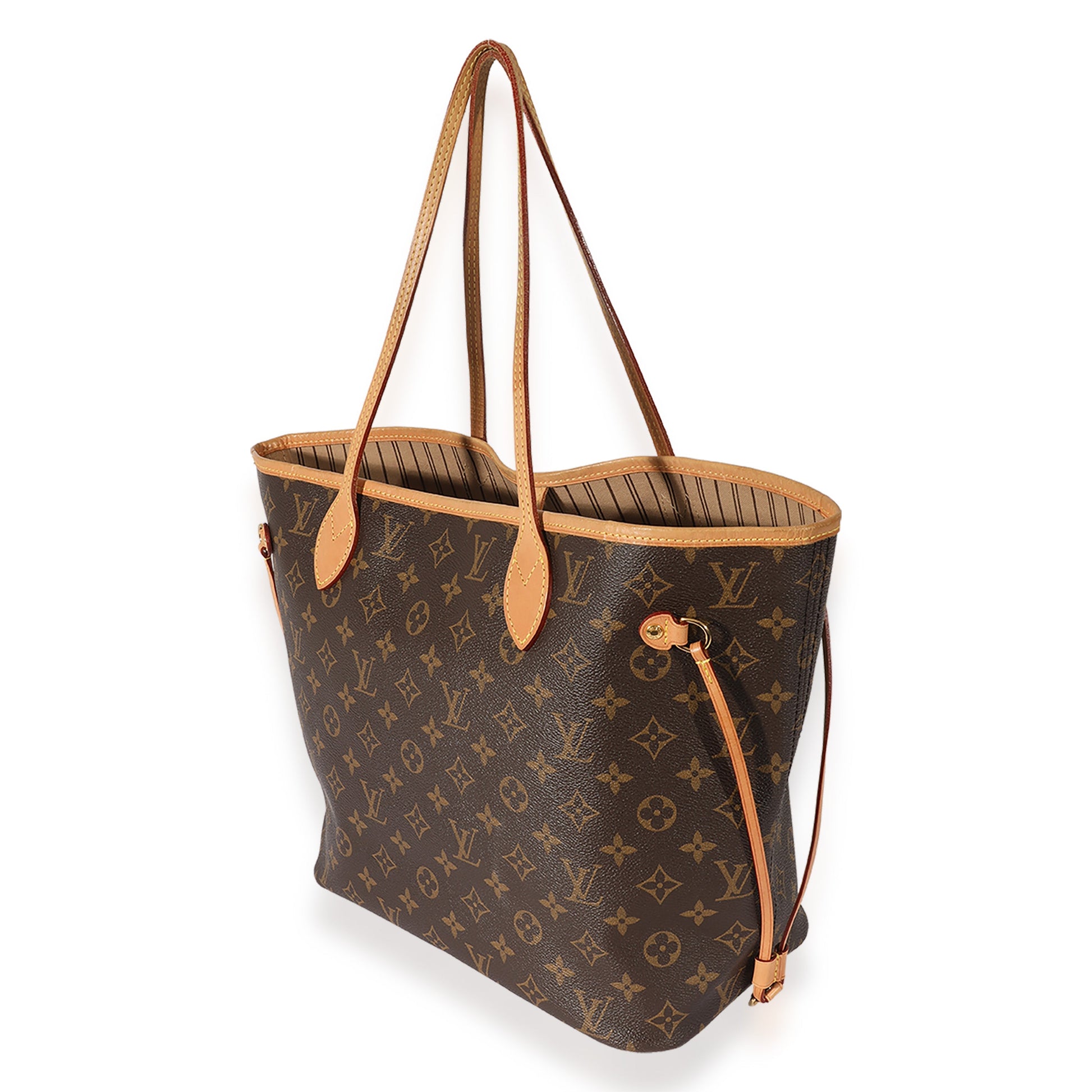 Louis Vuitton Neverfull MM Monogram Canvas Tote Bag 23