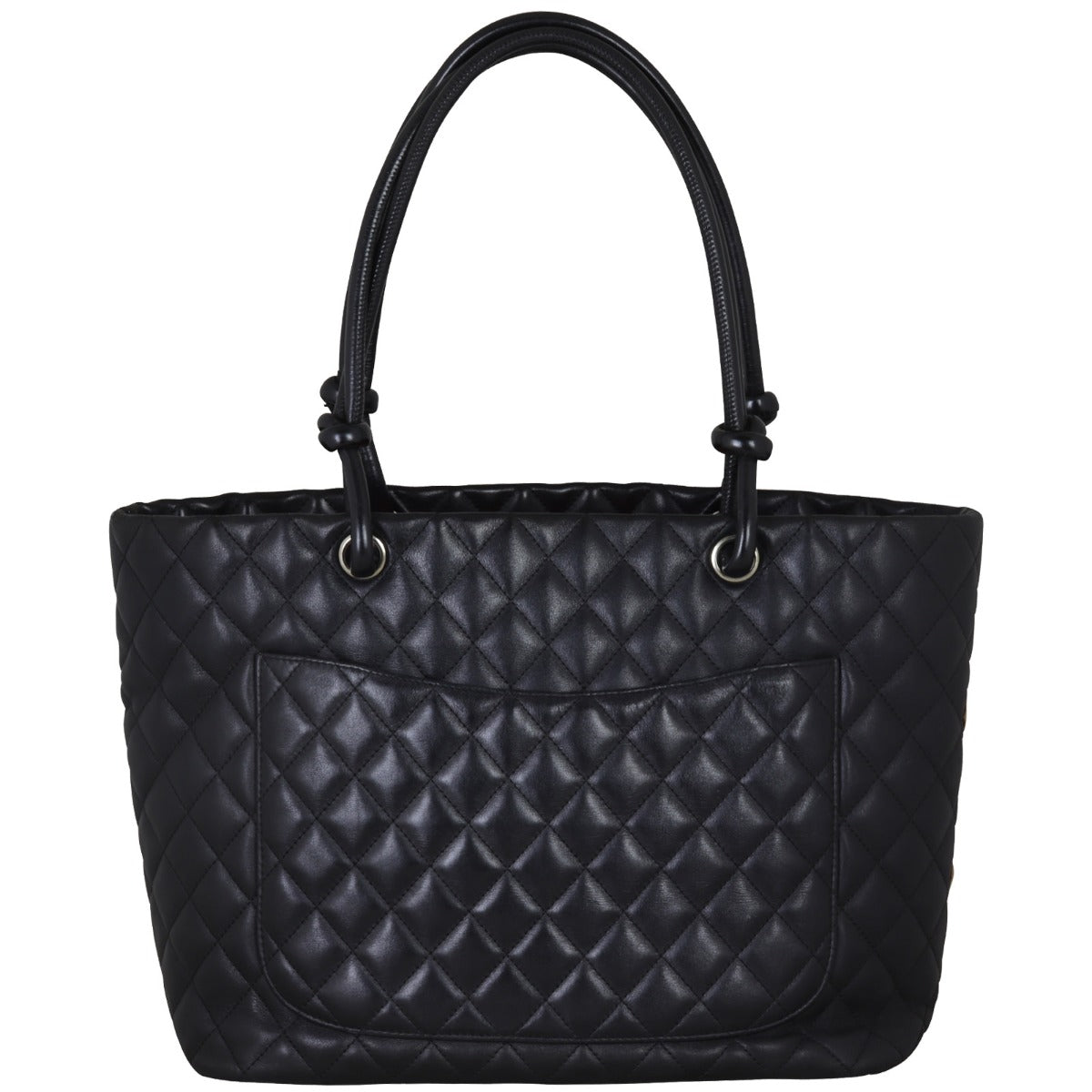 Chanel Ligne Cambon Tote Lambskin Large Tote Bag