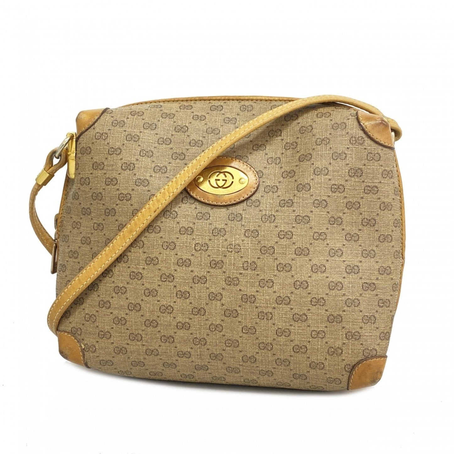 Gucci Micro Shoulder Bag Canvas Small Canvas 25