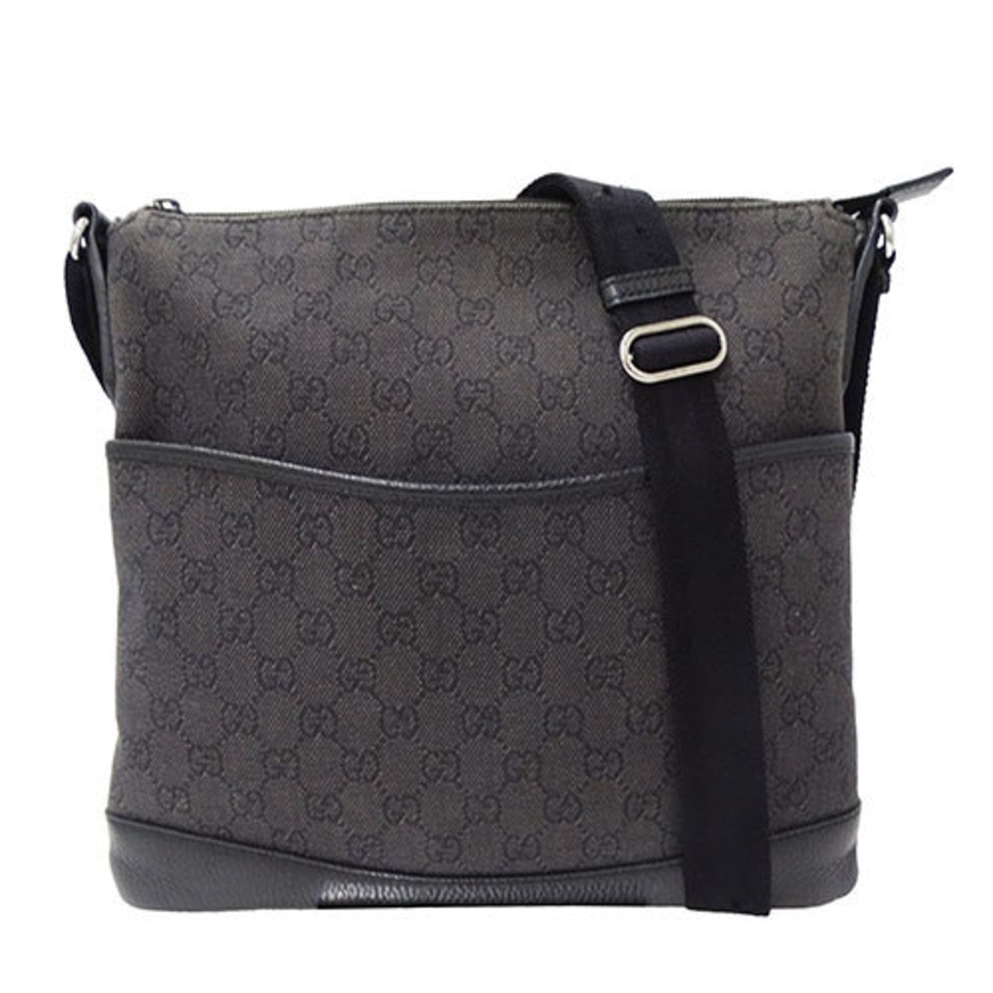 Gucci Shoulder Bag Canvas Canvas 1390