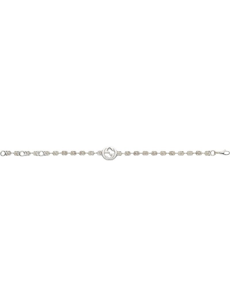 Gucci - Interlocking G bracelet in silver - women - Sterling Silver - One Size - Metallic