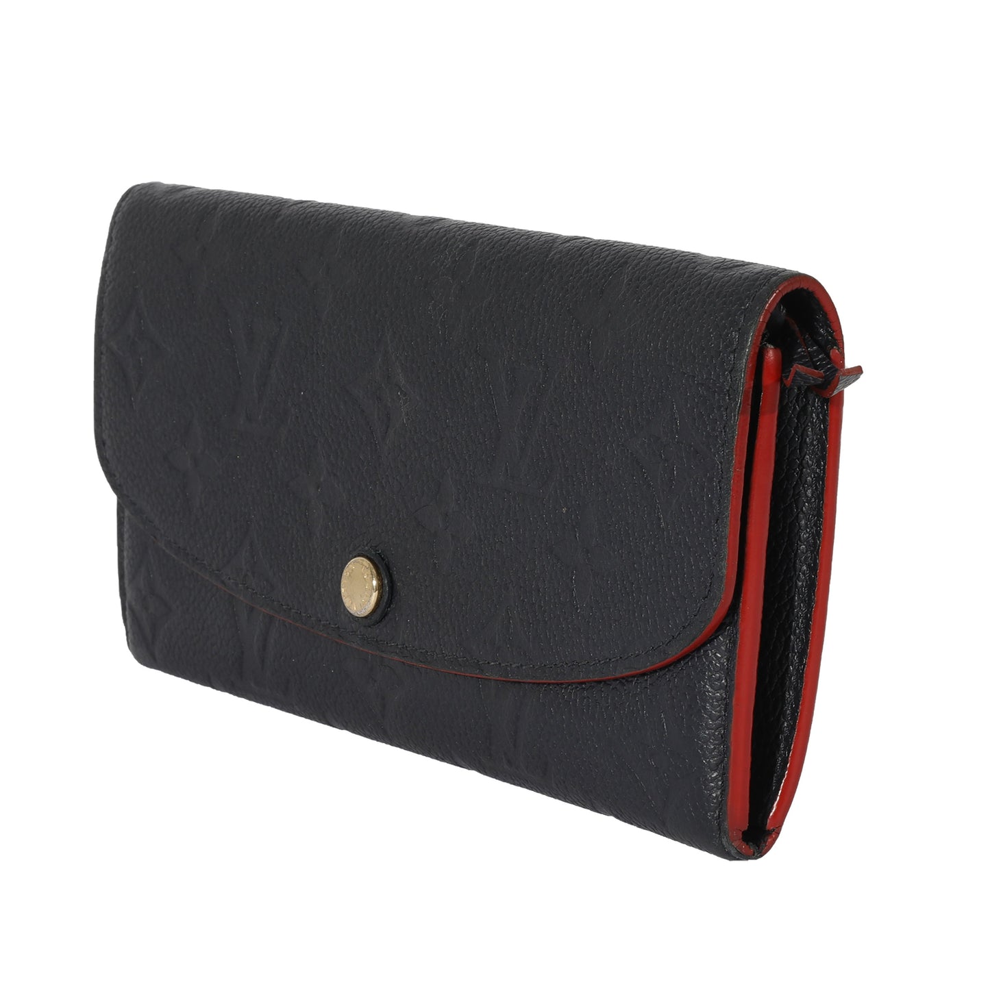 Louis Vuitton Marine Rouge Empreinte Emilie Wallet Case