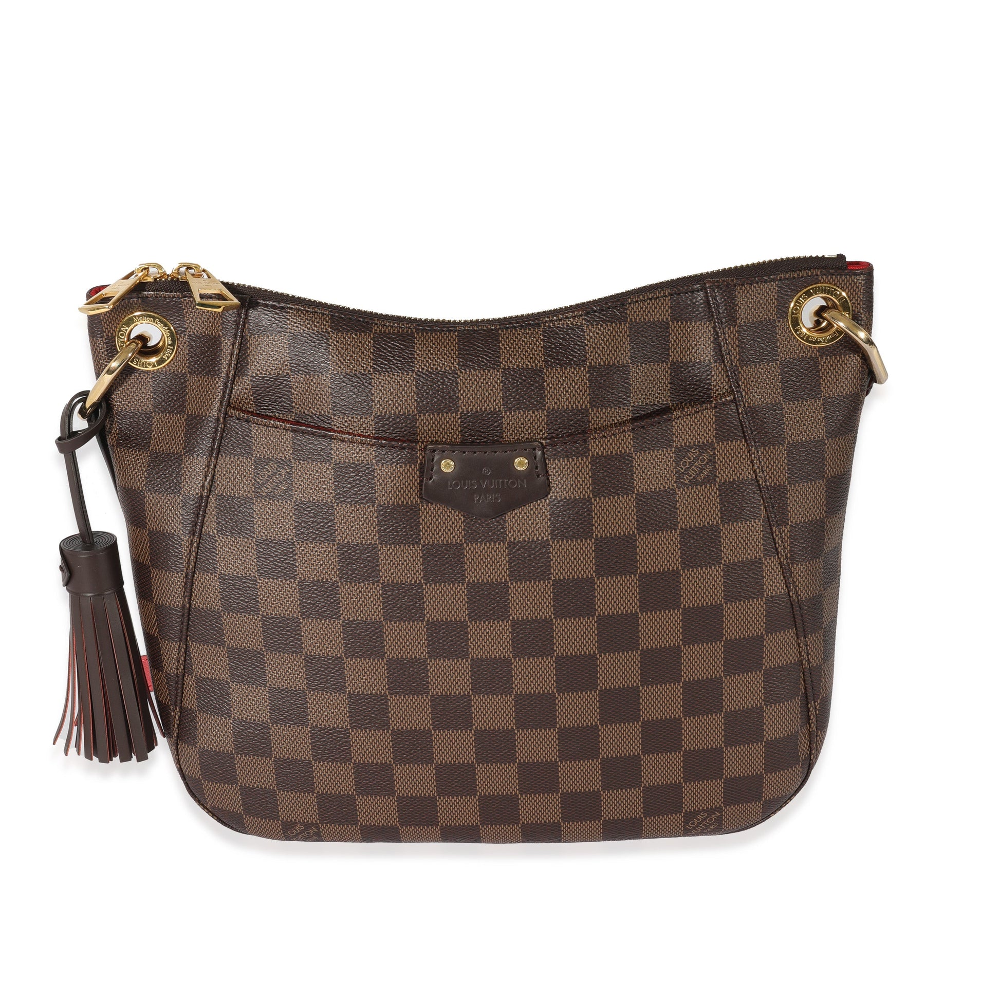 Louis Vuitton Damier Ebene South Bank Besace Canvas Handbag 4