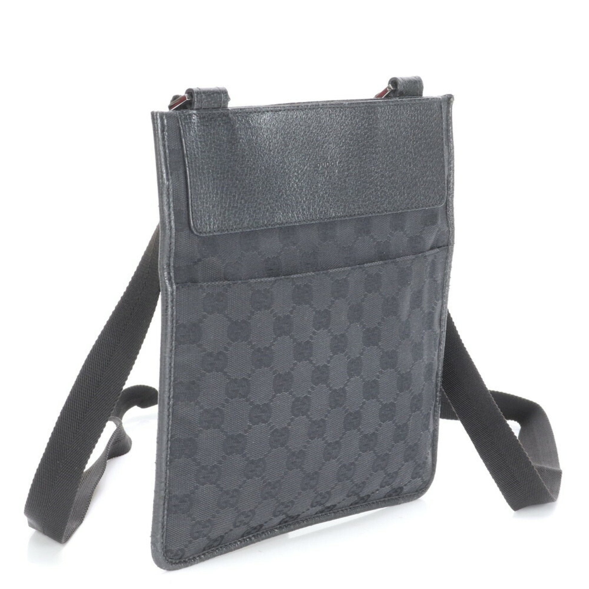 Gucci Shoulder Bag Canvas Canvas 1408
