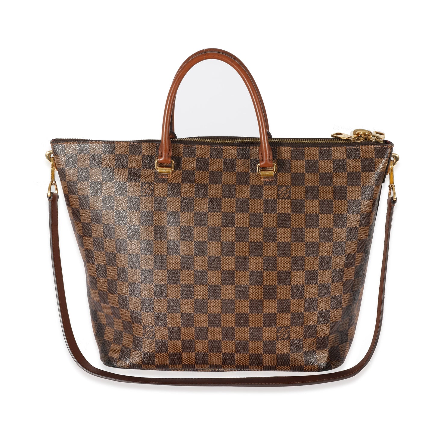 Louis Vuitton Damier Ebene Belmont Canvas Tote Bag