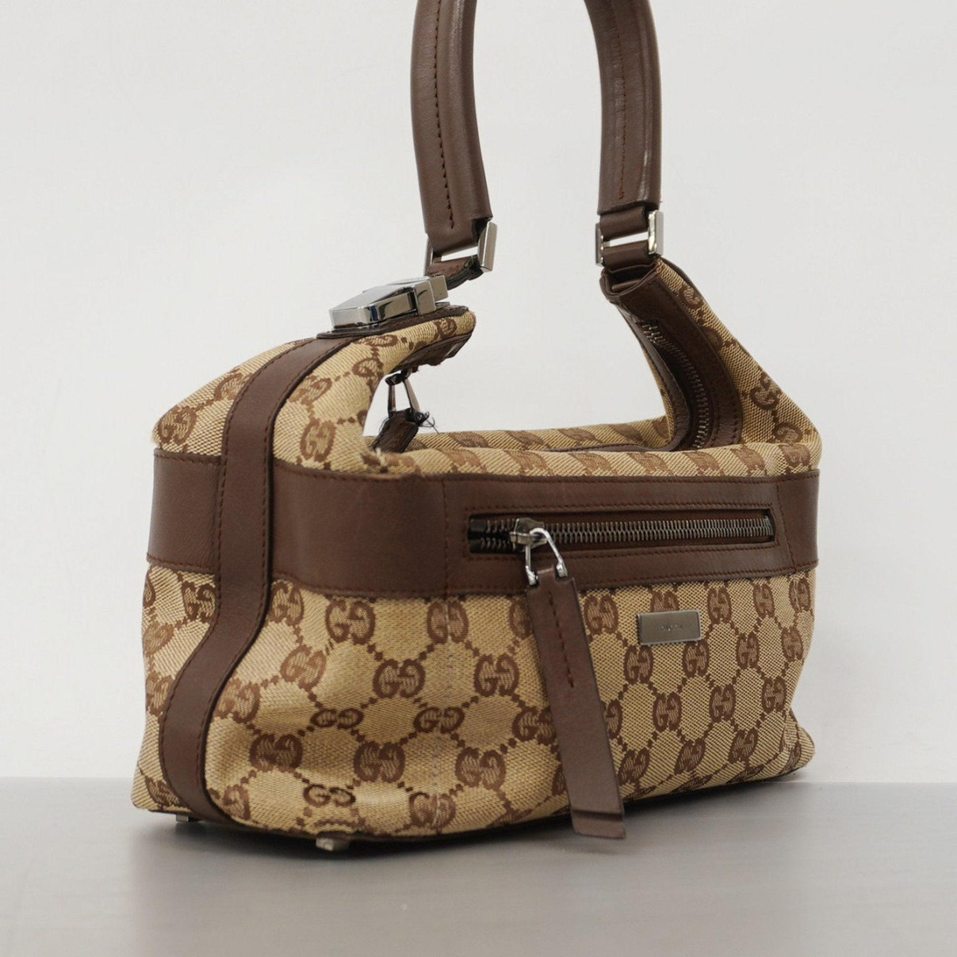Gucci Gucci Gg Canvas 1439 Travel Bag