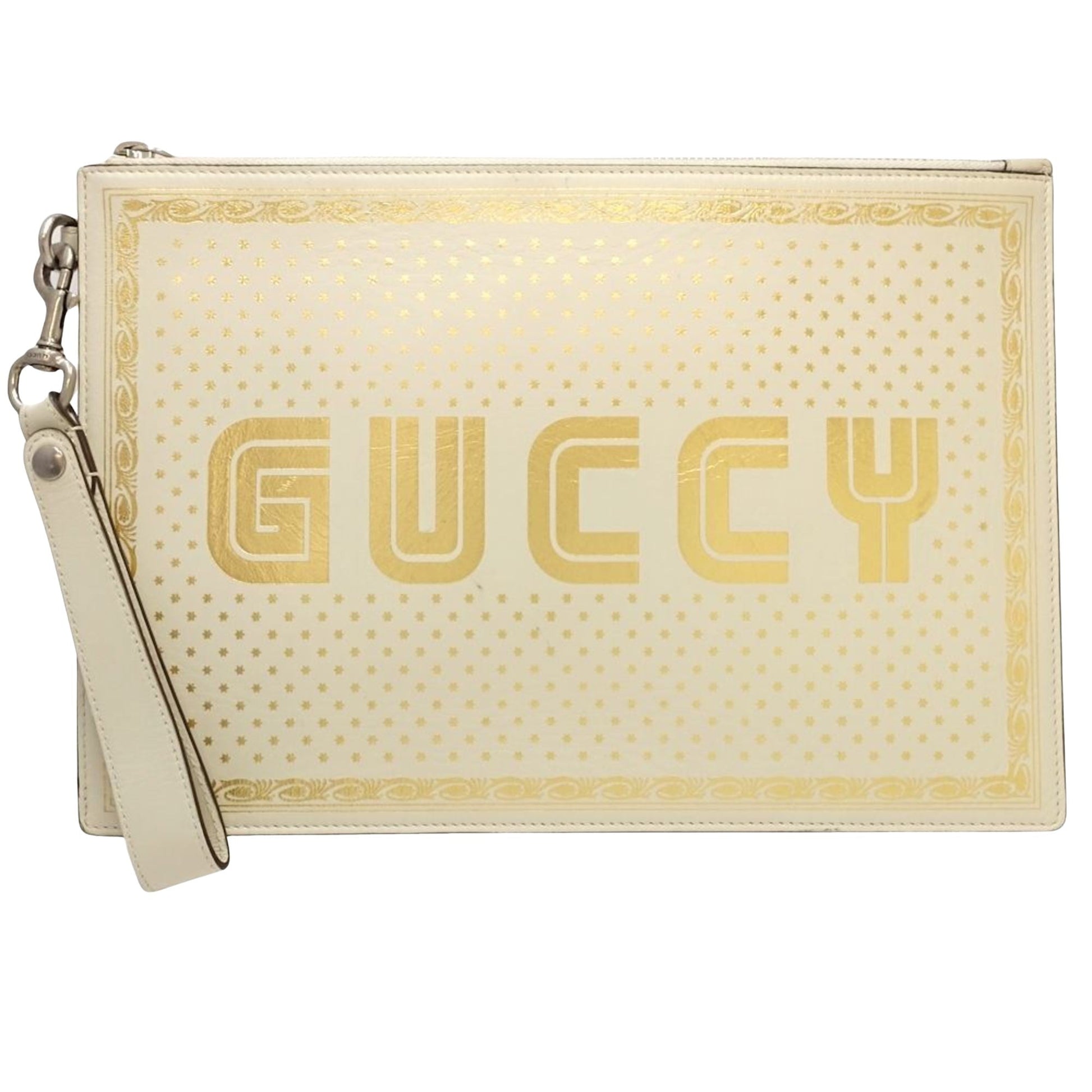 Gucci Sega Print Clutch Bag