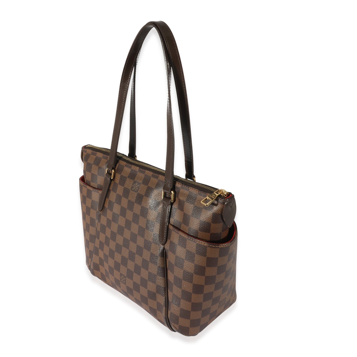 Louis Vuitton Damier Ebene Totally PM Monogram Handbag