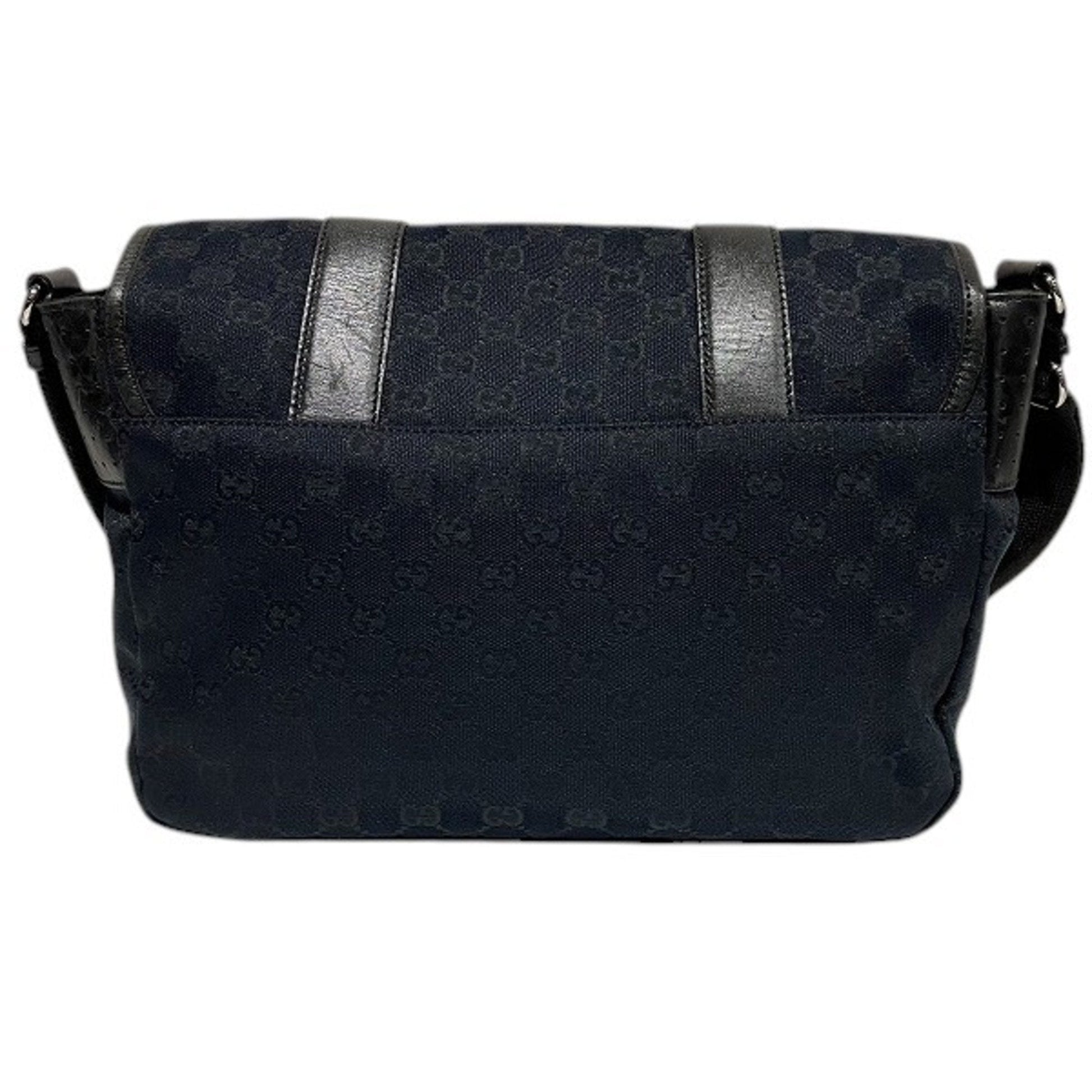 Gucci Shoulder Bag Canvas Canvas 1438