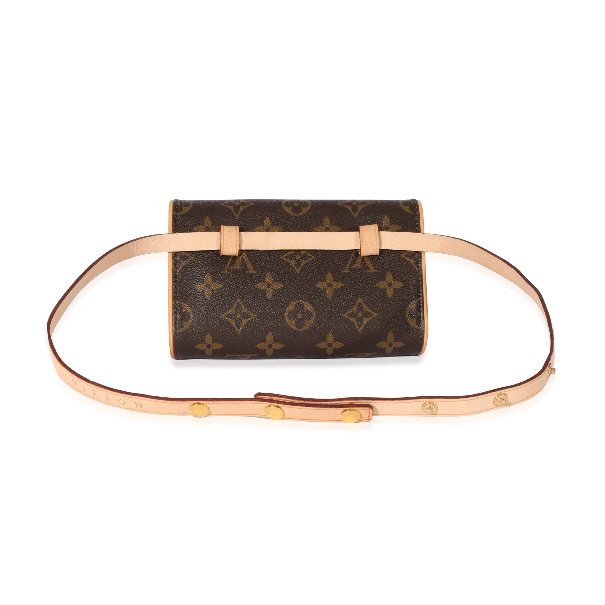 Louis Vuitton Pochette Florentine Monogram Clutch Bag
