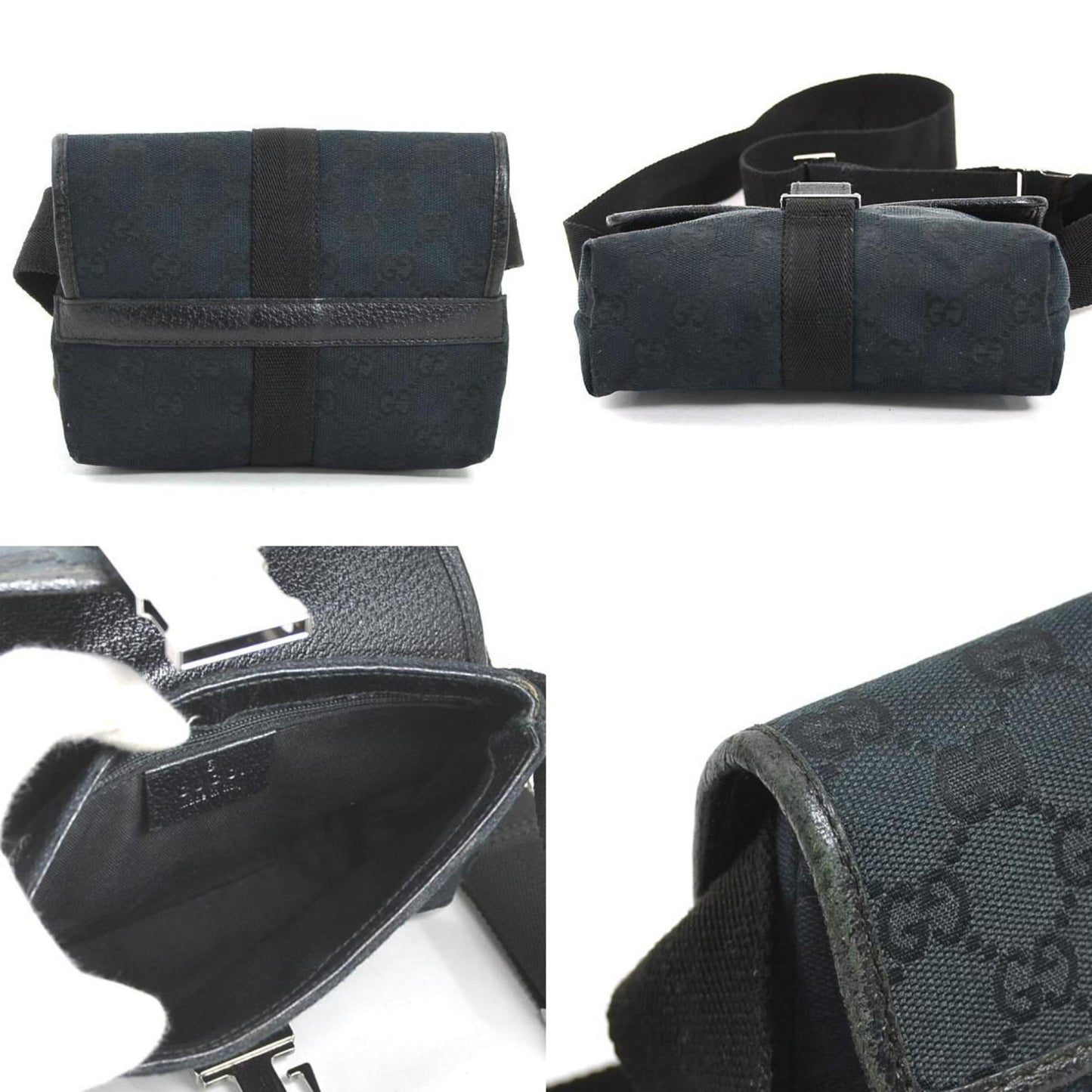 Gucci Shoulder Bag Canvas Canvas 1469