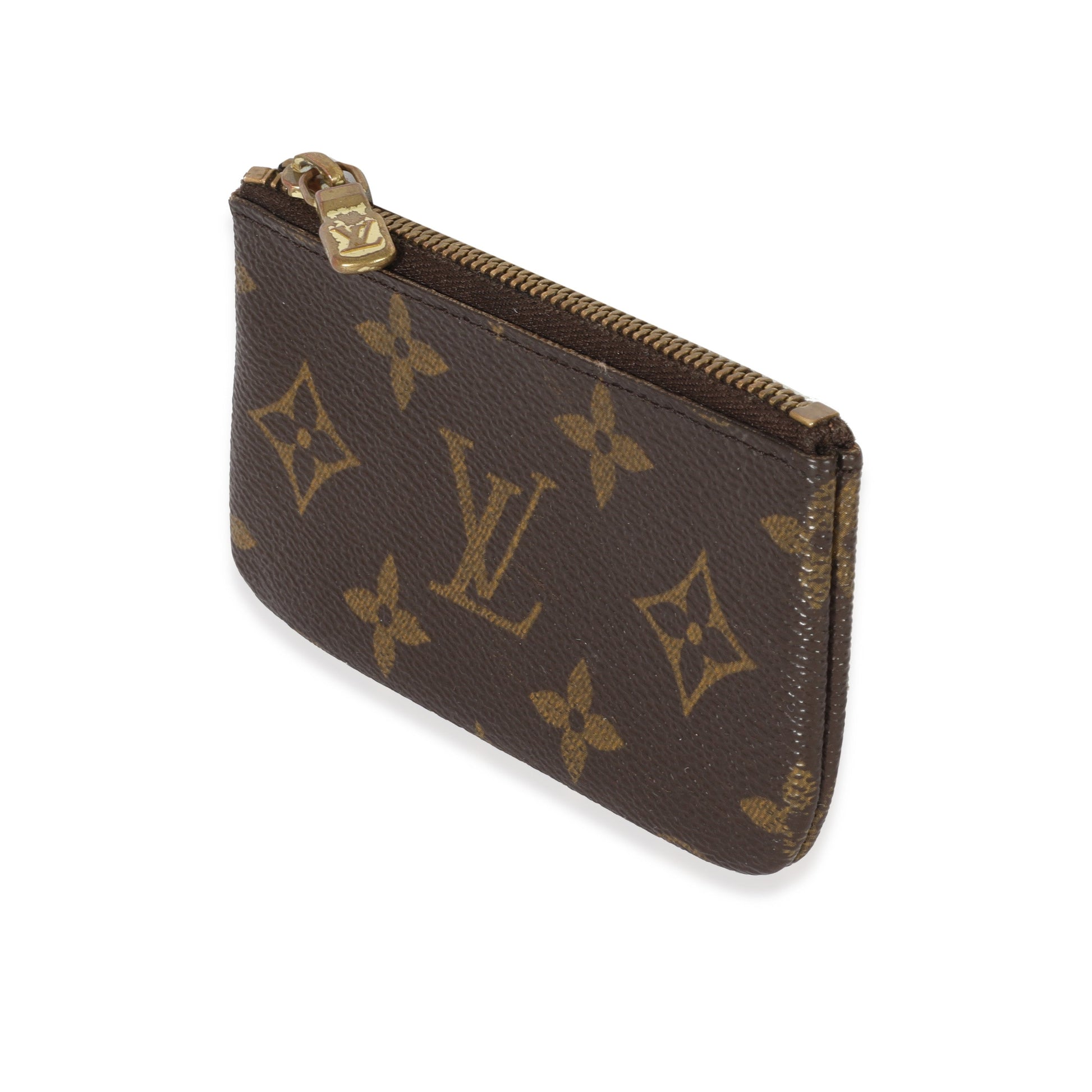 Louis Vuitton Key Pouch Monogram Canvas Handbag 6