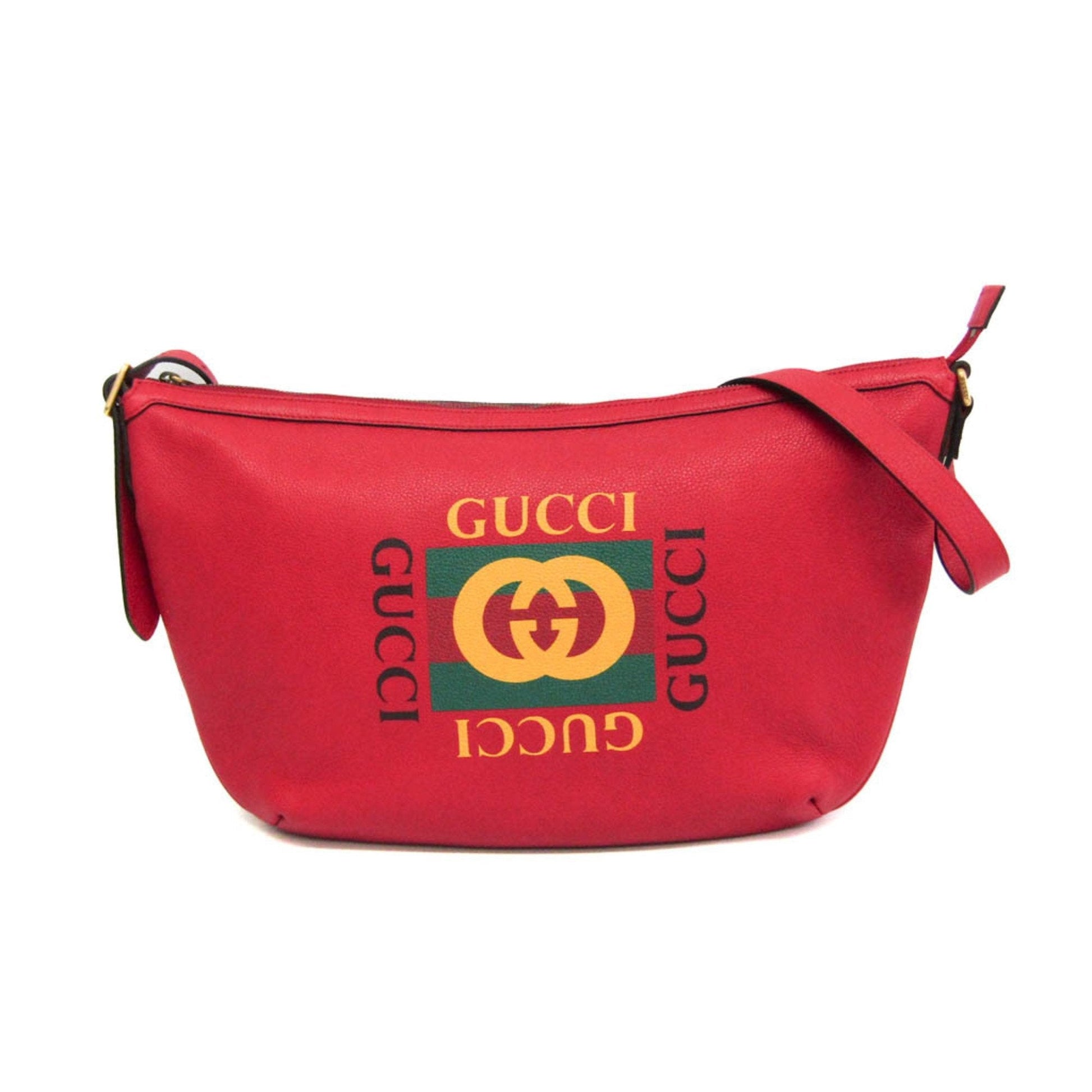 Gucci Print Shoulder Bag
