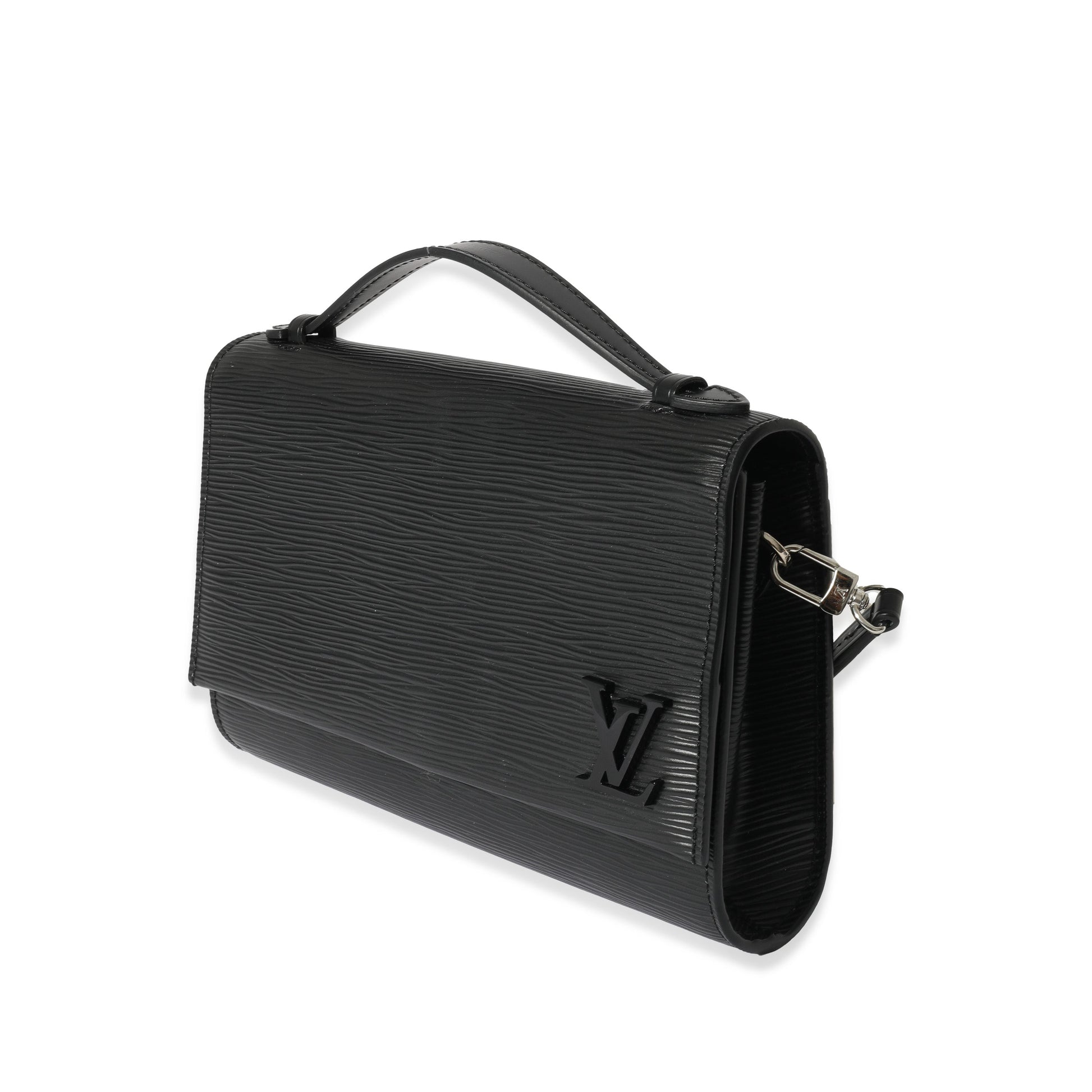 Louis Vuitton Epi Clery Black Handbag