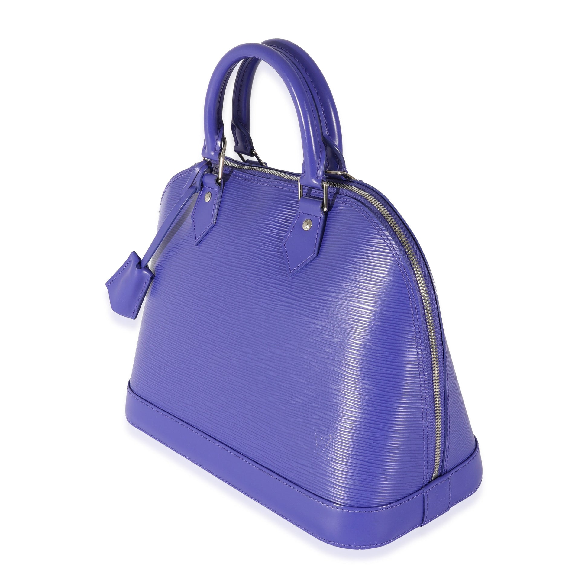 Louis Vuitton Purple Figue Epi Alma PM Handbag