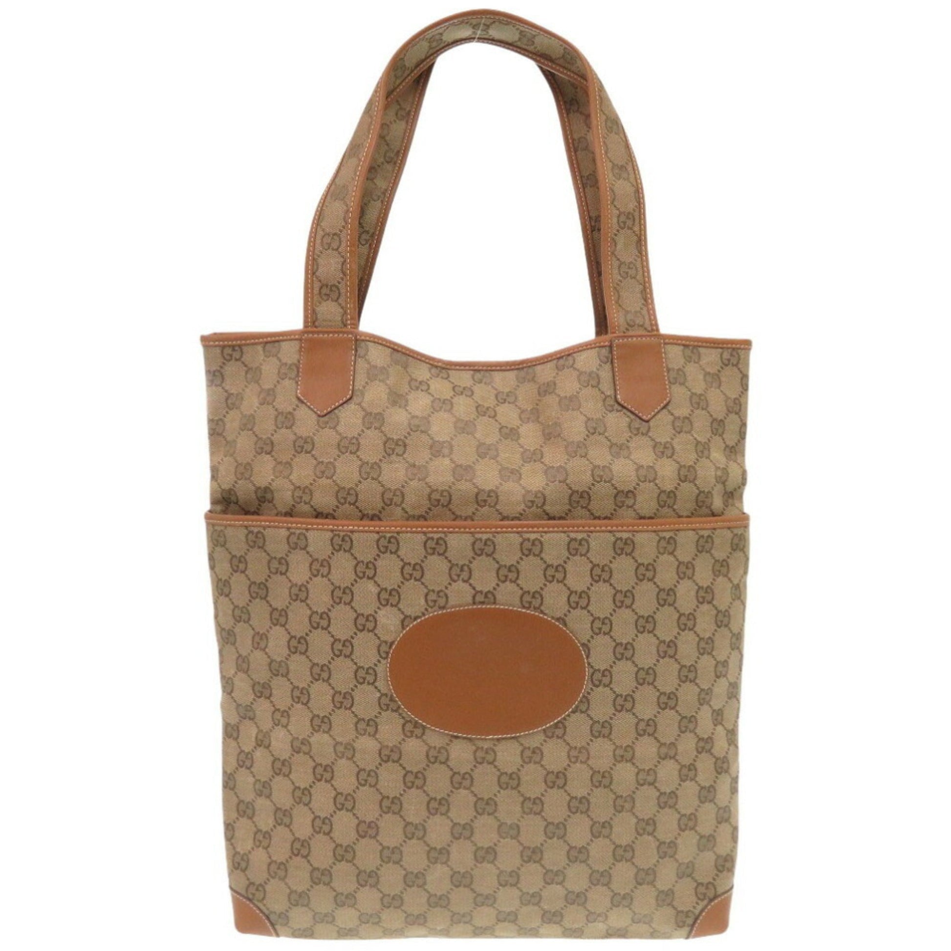 Gucci Tote Bag Canvas Canvas 1544