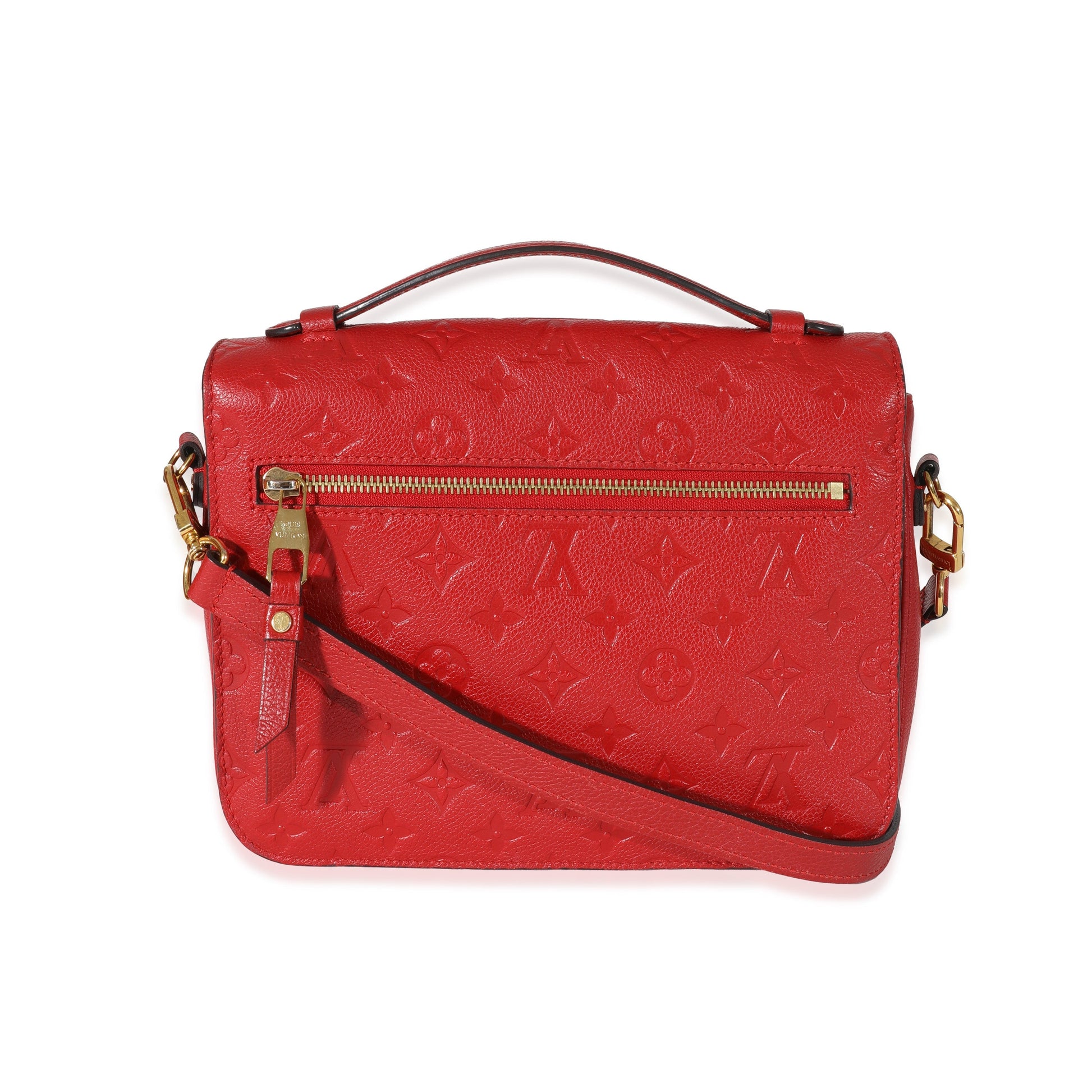 Louis Vuitton Scarlet Empreinte Pochette Metis Clutch Bag