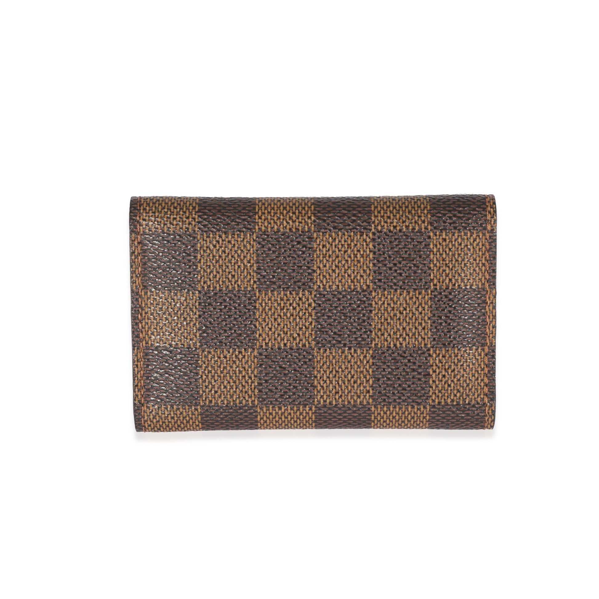 Louis Vuitton Damier Ebene 6 Key Holder Canvas Key Chain
