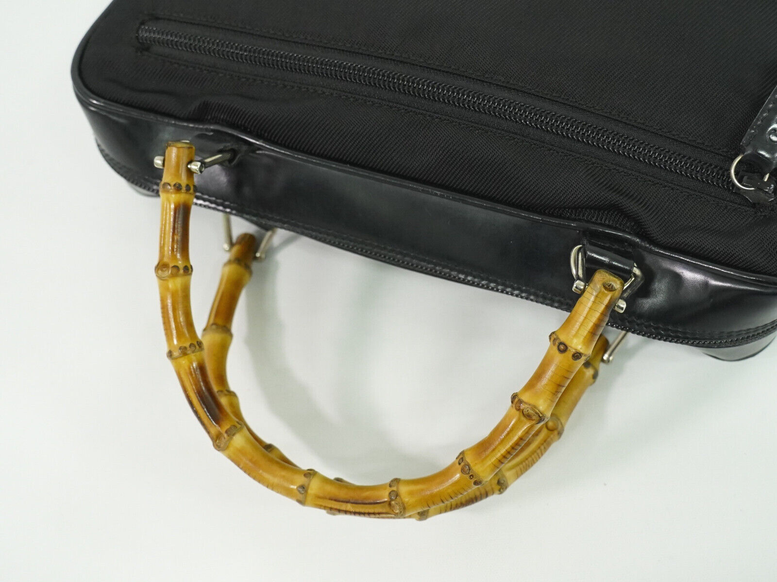 Gucci Bamboo Handbag Travel Bag Bamboo 831