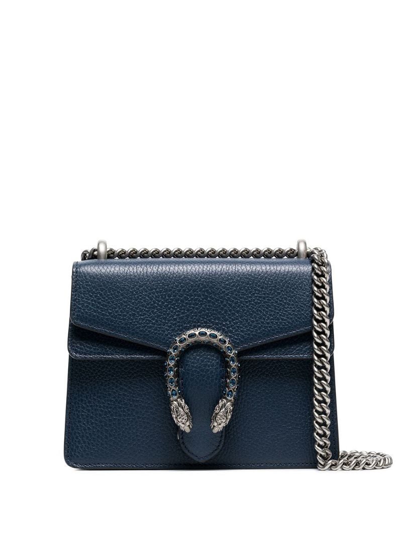 Gucci - Dionysus Small leather bag - women - Leather - One Size - Blue