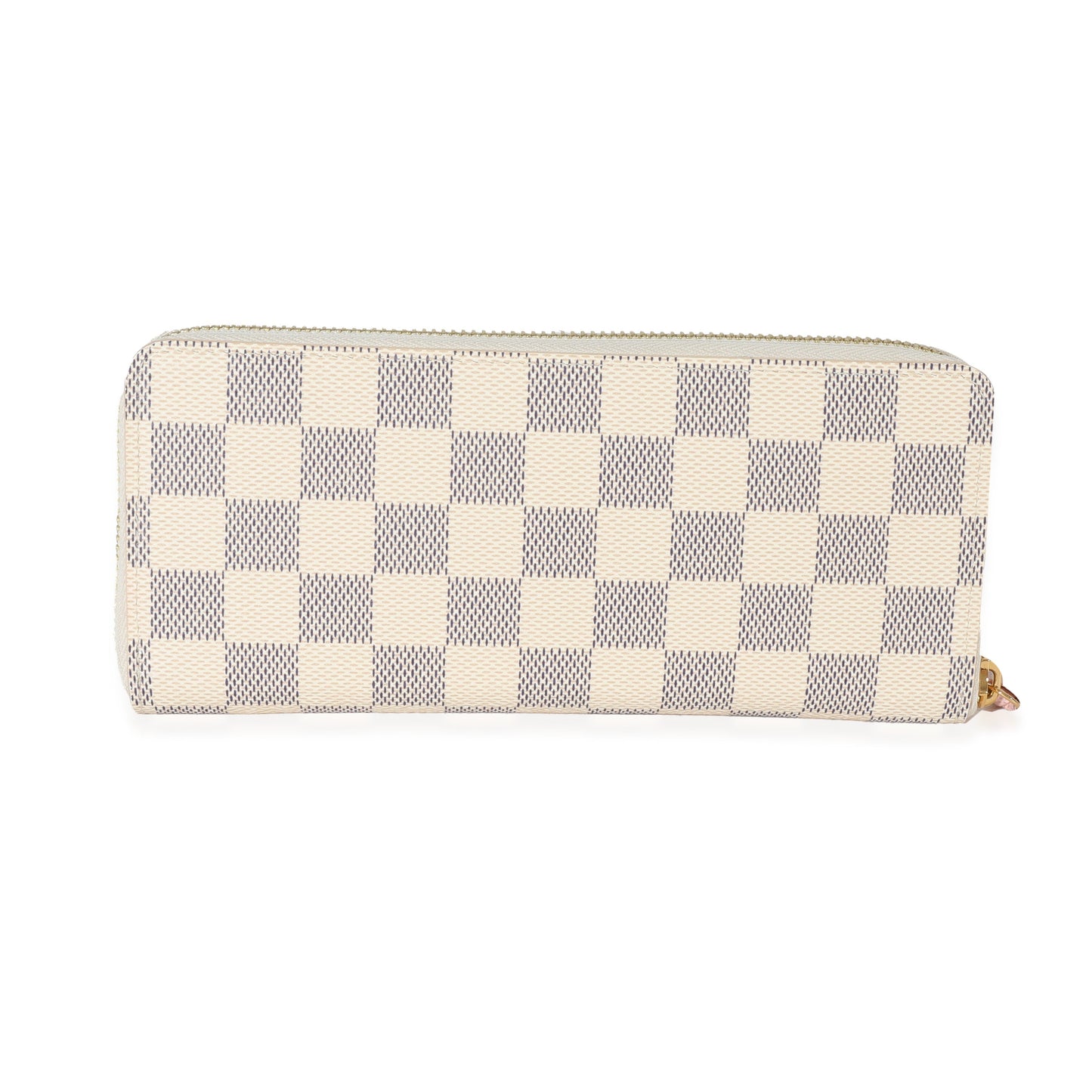 Louis Vuitton Damier Azur Clémence Canvas Wallet Case