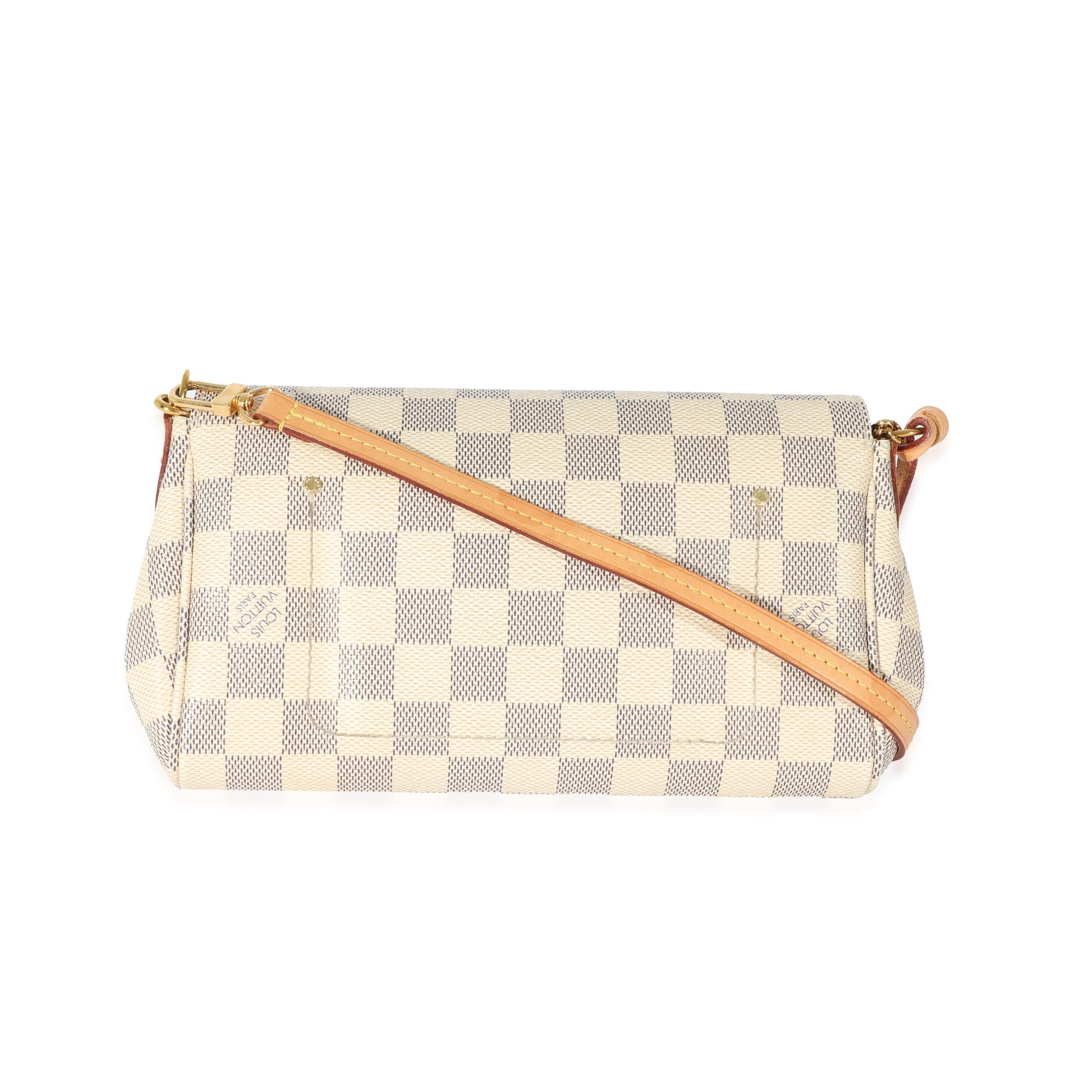 Louis Vuitton Damier Azur Favorite PM Canvas Handbag