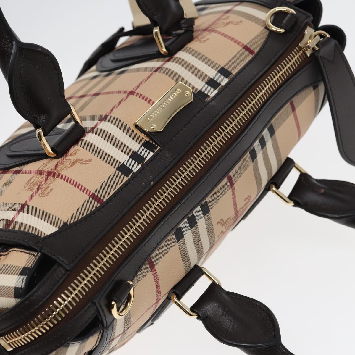 Burberry Luxury Nova Check Handbag Travel Bag Check Handbag 198