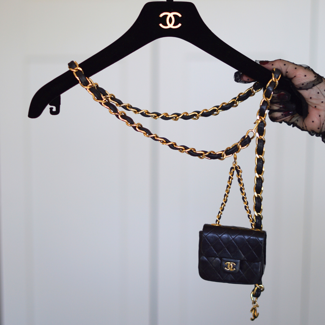 CHANEL CHAIN BELT | MICRO BAG