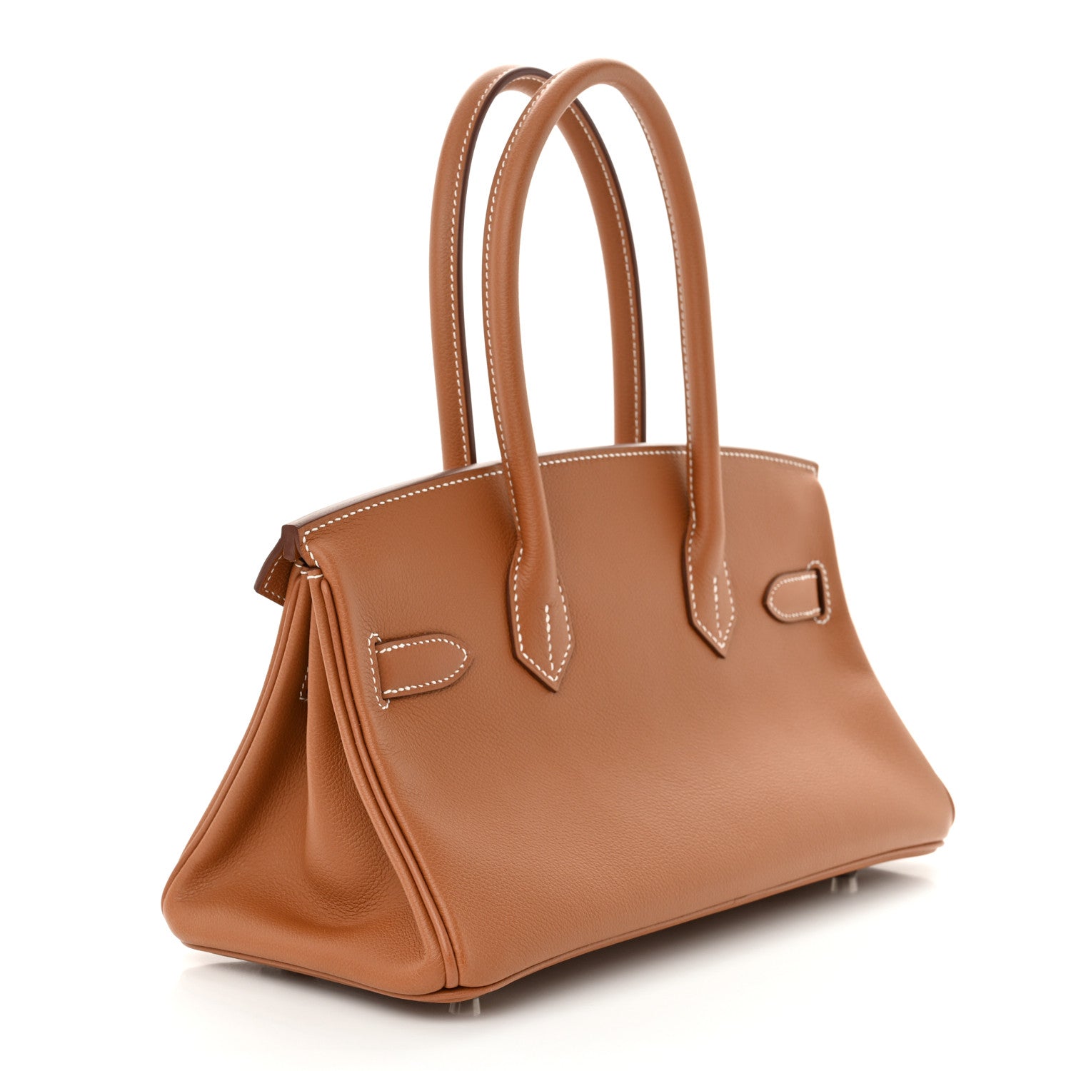 Hermes Evercolor Shoulder Birkin Light Gold Shoulder Bag 29 Gold 1738947